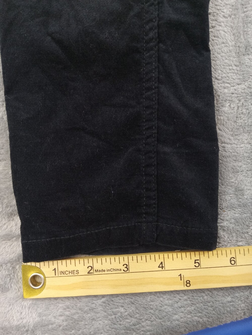 Mudd Women's Black Corduroy Straihgt Jeans Size 11 - Picture 11 of 11